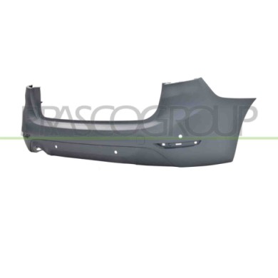NEUTRO.jpg Paraurti Posteriore Primer Fori Pdc+Supporti Scarico Singolo Sinistro Bmw 2 Series F45/F46 2018-2021 51127480322
