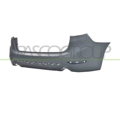 NEUTRO.jpg Paraurti Posteriore Primer Fori Modanatura Tracce Pdc Scarico Singolo Destro/Sinistro Bmw 2 Series F45/F46 2018-2021 