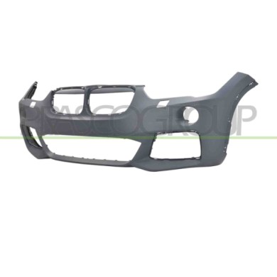 NEUTRO.jpg Paraurti Anteriore Con Primer Con Fori Lavafari Con Tracce Pdc+Park Assist Bmw X1 F48 M-Tech Dal 2015 Al 2019 5111807