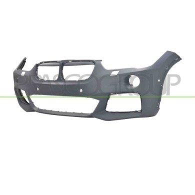 NEUTRO.jpg Paraurti Anteriore Con Primer Con Fori Lavafari Con Fori Pdc E Park Assist+Supporti Bmw X1 F48 M-Tech 2015-2019 51118