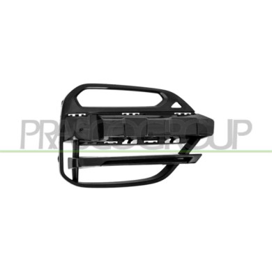 DX_SCRITTA_LOGO.jpg Griglia Destra Paraurti Anteriore Nera Con Sede Fendi Bmw X3 G01 Dal 2017 Al 2021 51117422946