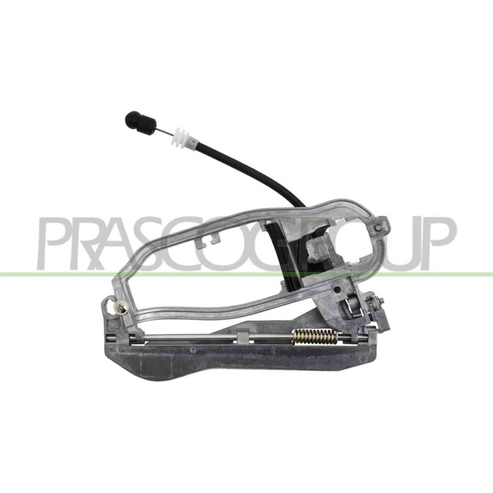 SX_SCRITTA_LOGO.jpg Supporto Maniglia Porta Anteriore Sinistra Esterna Bmw X5 E53 Dal 2000 Al 2006 51228243635