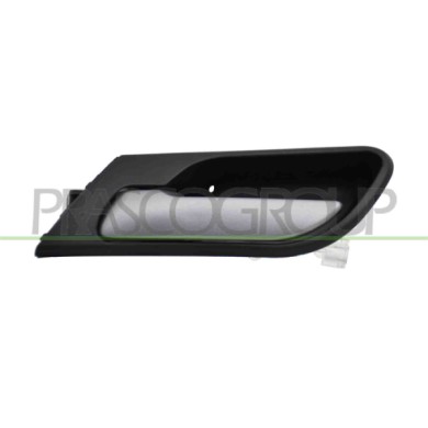 SX_SCRITTA_LOGO.jpg Maniglia Anteriore Sinistra Interna Con Leva Argento Scuro Mostrina Nera Bmw X5 E53 Dal 2000 Al 2006 5141712