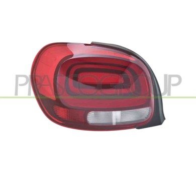 SX_SCRITTA_LOGO.jpg Fanale Posteriore Sinistro Senza Porta Lampada Con Retronebbia Citroen C3 Dal 2016 Al 2020 9812257580