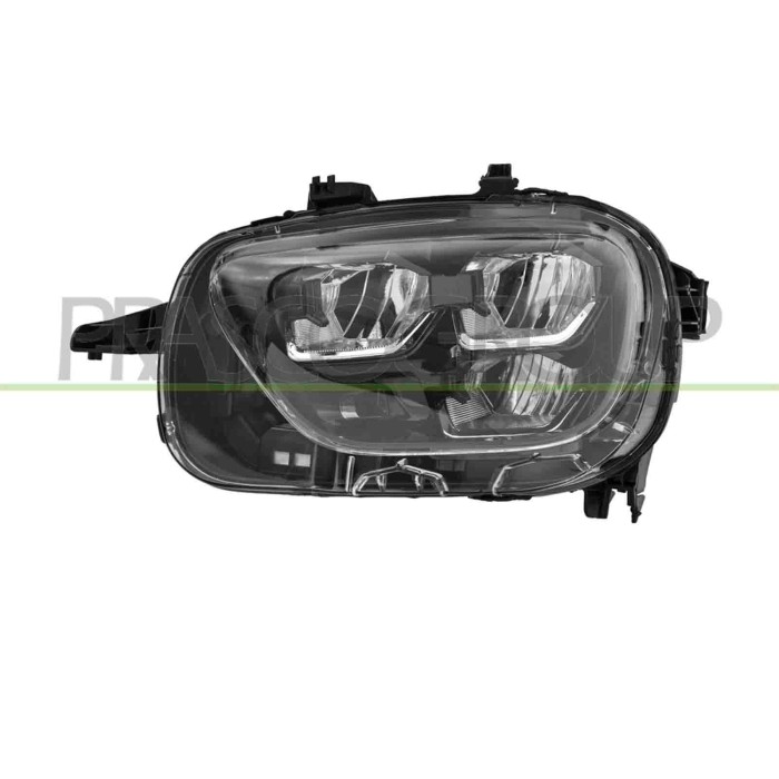 SX_SCRITTA_LOGO.jpg Proiettore Sinistro Elettrico Con Motore Led Citroen C3 Dal 2020 Al 2024 9836267180
