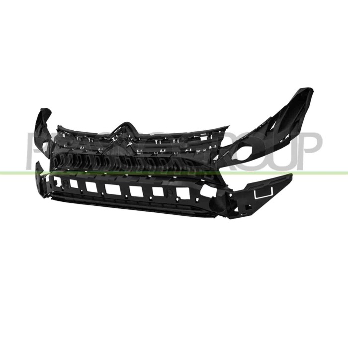 NEUTRO.jpg Griglia Radiatore Nera Goffrata Citroen C3 Aircross Dal 2021 Al 2024 Yq009884Xt