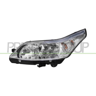 SX_SCRITTA_LOGO.jpg Proiettore Sinistro H1+H7 Elettrico Con Motore Citroen C4 Dal 2004 Al 2008 620854