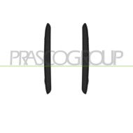Kit Modanature Paraurti Posteriore Nera Goffrata (Destra+Sinistra) Citroen C4 Dal 2020 16776107Xt