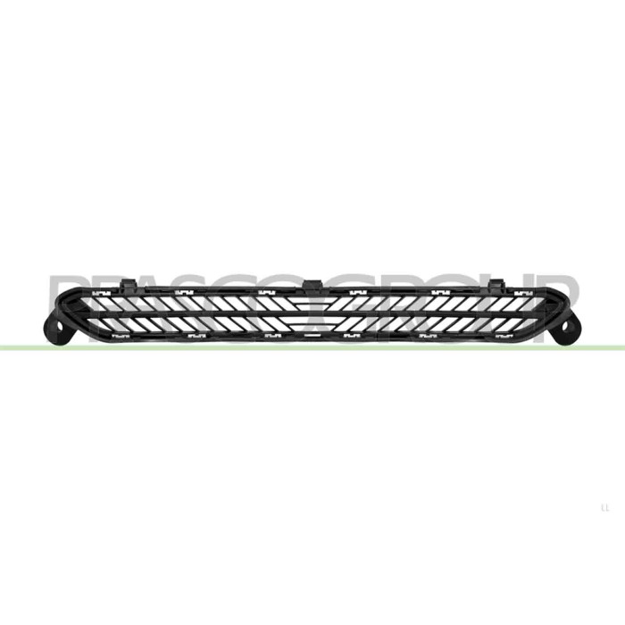 NEUTRO.jpg Griglia Paraurti Anteriore Centrale Nera Goffrata Citroen C4 Dal 2020 98346917Xt