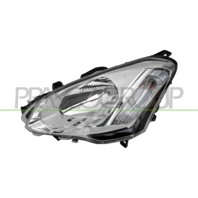 SX_SCRITTA_LOGO.jpg Proiettore Sinistro H4 Elettrico Con Motore Citroen Berlingo Dal 2012 Al 2015 9806306180