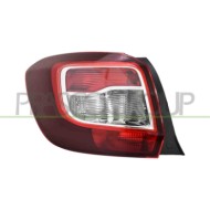 Fanale Posteriore Sinistro Senza Porta Lampada Bianco/Rosso Fondo Nero Versione Elba Dacia Sandero Stepway 2013-2016 265550577R