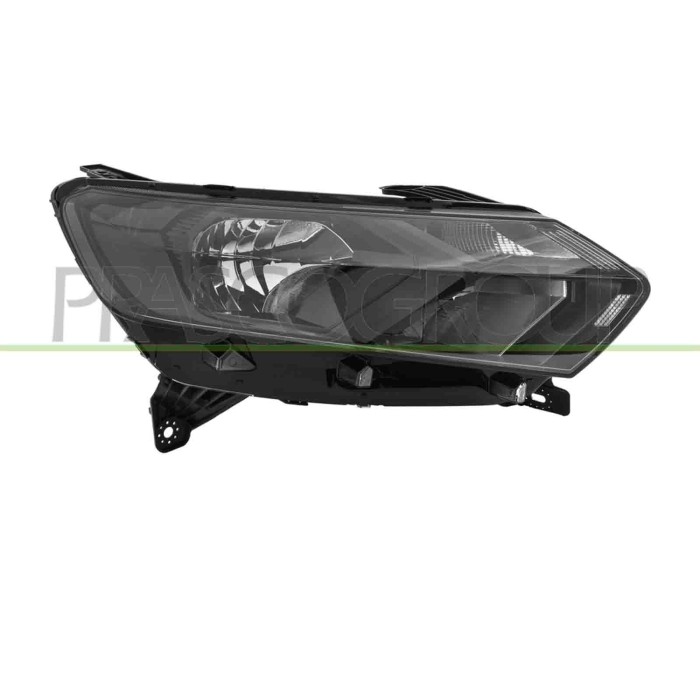 DX_SCRITTA_LOGO.jpg Proiettore Destro H7+H15 Elettrico Con Motore Nero Dacia Sandero Dal 2020 260104820R
