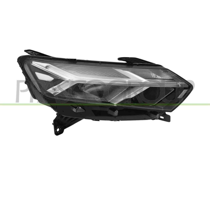 DX_SCRITTA_LOGO.jpg Proiettore Destro H7 Elettrico Con Motore Con Luce Diurna Con Profilo Cromato Led Dacia Sandero Dal 2020 260