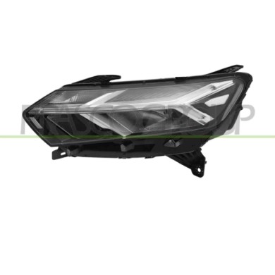 SX_SCRITTA_LOGO.jpg Proiettore Sinistro H7 Elettrico Con Motore Con Luce Diurna Con Profilo Cromato Led Dacia Sandero Dal 2020 2