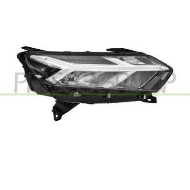 DX_SCRITTA_LOGO.jpg Proiettore Destro H7 Elettrico Con Motore Con Luce Diurna Con Bordo Bianco Led Dacia Sandero Dal 2020 260107