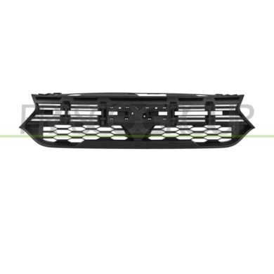 NEUTRO.jpg Griglia Radiatore Nera Goffrata Con Modanatura Cromata Dacia Sandero Stepway Dal 2020 622540736R