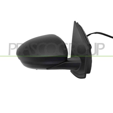 DX_SCRITTA_LOGO.jpg Retrovisore Destro Elettrico Nero Termico Con Sonda Convesso 7 Pins Dacia Sandero Dal 2020 963012507R