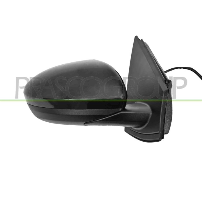 DX_SCRITTA_LOGO.jpg Retrovisore Destro Elettrico Con Primer Termico Con Sonda Convesso 7 Pins Dacia Sandero Dal 2020 963019201R