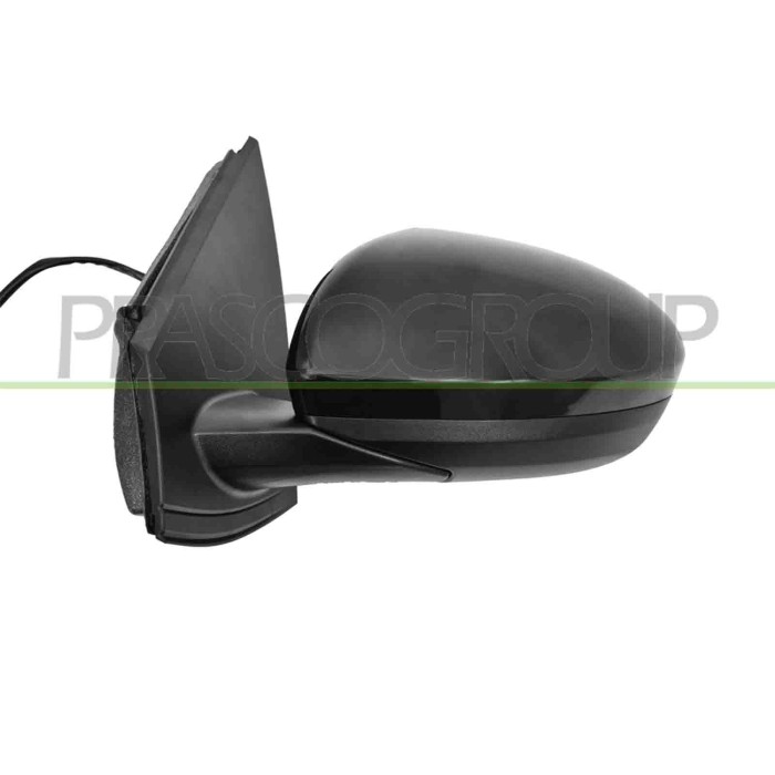 SX_SCRITTA_LOGO.jpg Retrovisore Sinistro Elettrico Con Primer Termico Convesso 5 Pins Dacia Sandero Dal 2020 963023905R