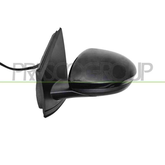 SX_SCRITTA_LOGO.jpg Retrovisore Sinistro Elettrico Con Primer Termico Con Blis Convesso 7 Pins Dacia Sandero Dal 2020 963020295R
