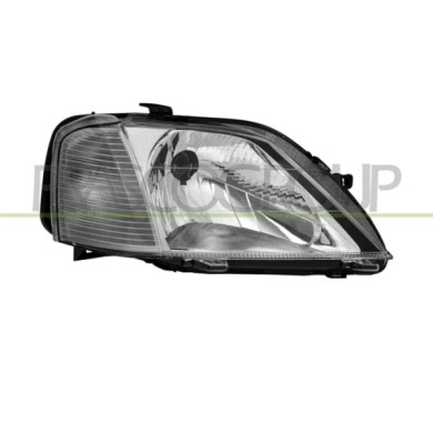 DX_SCRITTA_LOGO.jpg Proiettore Destro H4 Elettrico Senza Motore Dacia Logan Dal 2005 Al 2008 6001546789