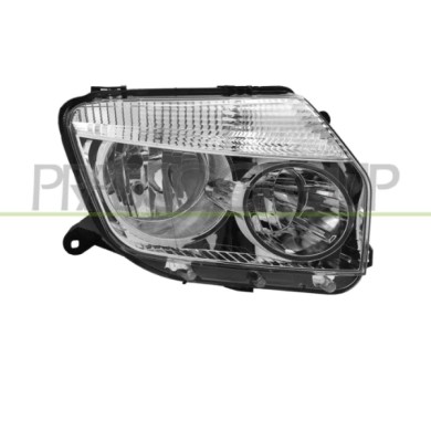DX_SCRITTA_LOGO.jpg Proiettore Destro H1+H7 Elettrico Senza Motore Cromato Dacia Duster Dal 2010 Al 2013 260108233R