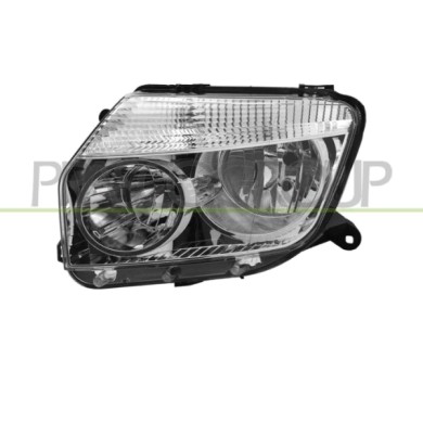 SX_SCRITTA_LOGO.jpg Proiettore Sinistro H1+H7 Elettrico Senza Motore Cromato Dacia Duster Dal 2010 Al 2013 260601153R
