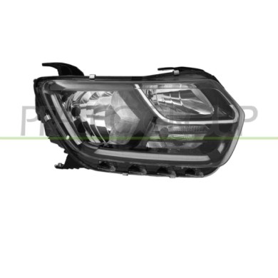 DX_SCRITTA_LOGO.jpg Proiettore Destro H1+H7 Elettrico Senza Motore Con Centralina Led Dacia Duster Dal 2018 Al 2021 260101133R