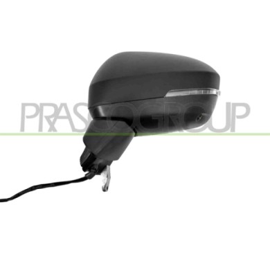 SX_SCRITTA_LOGO.jpg Retrovisore Sinistro Elettrico Primer Termico Chiudibile Con Fanale Blis Con Telecamera 13 Pins Nissan Juke 
