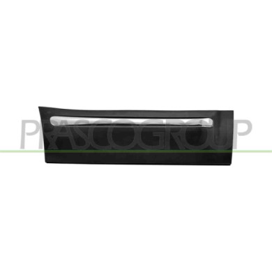DX_SCRITTA_LOGO.jpg Modanatura Porta Posteriore Destra Nera Con Profilo Cromato Nissan Qashqai (J10) Dal 2006 Al 2010 82870-Je20