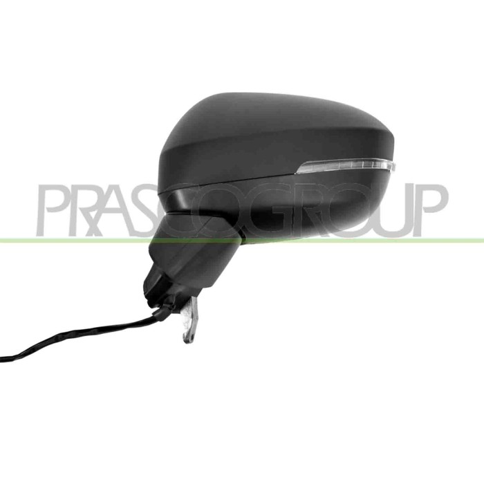 SX_SCRITTA_LOGO.jpg Retrovisore Sinistro Elettrico Con Primer Termico Con Fanale Con Blis Convesso 9 Pins Nissan Qashqai (J12) D