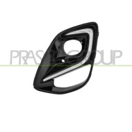 Griglia Sinistra Paraurti Anteriore Nera Lucida Con Sede Fendi Con Modanatura Cromata Ford Puma Dal 2019 2461496