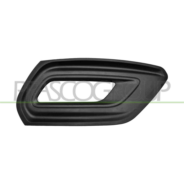 DX_SCRITTA_LOGO.jpg Griglia Destra Paraurti Anteriore Nera Goffrata Con Sede Fendinebbia Mod.  19 Ford Transit/Tourneo Custom (T