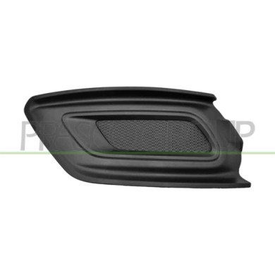SX_SCRITTA_LOGO.jpg Griglia Sinistra Paraurti Anteriore Nera Goffrata Senza Sede Fendinebbia Ford Transit/Tourneo Custom (Ttf) D
