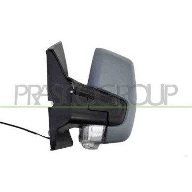 SX_SCRITTA_LOGO.jpg Retrovisore Sinistro Manuale Con Primer Con Fanale Convesso 2 Pins Ford Transit/Tourneo Custom (Ttf) Dal 201