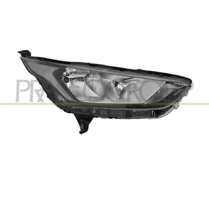 DX_SCRITTA_LOGO.jpg Proiettore Destro H7+H15 Elettrico Con Motore Nero Versione Valeo Ford Transit/Tourneo Connect (Chc) Dal 201