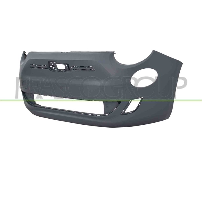 NEUTRO.jpg Paraurti Anteriore Con Primer Con Tappo Coprigancio Fiat 500 Ev (332) Dal 2020 735743307