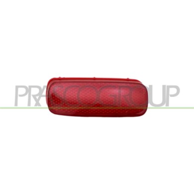DX_SCRITTA_LOGO.jpg Catadiottro Destro Paraurti Posteriore Con Portalampada Citroen C1 Dal 2009 Al 2011 6340E6