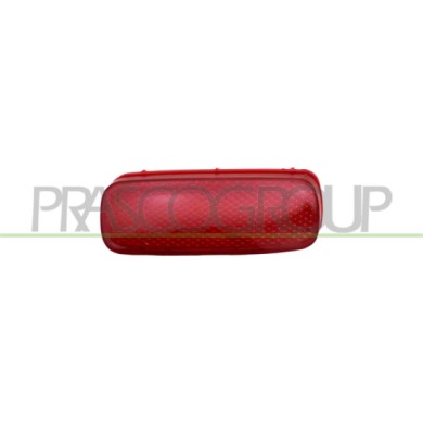 SX_SCRITTA_LOGO.jpg Catadiottro Sinistro Paraurti Posteriore Con Portalampada Citroen C1 Dal 2009 Al 2011 6340E7