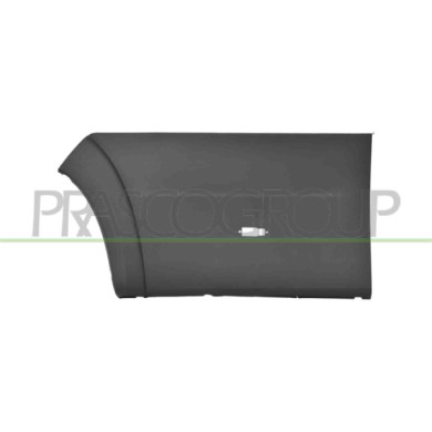 SX_SCRITTA_LOGO.jpg Modanatura Parafango Posteriore Sinistro Grigia Goffrata Con Clips Con Sede Luce Di Posizione Citroen Jumper