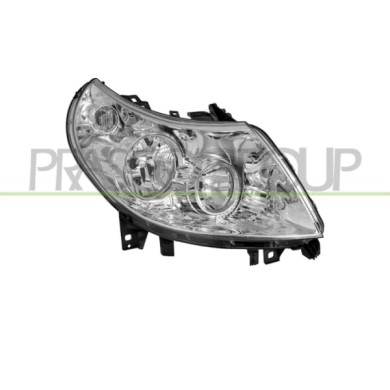 DX_SCRITTA_LOGO.jpg Proiettore Destro H1+H7 Elettrico Con Motore 7 Pins Versione A.L. Citroen Jumper Dal 2006 Al 2014 1606926880