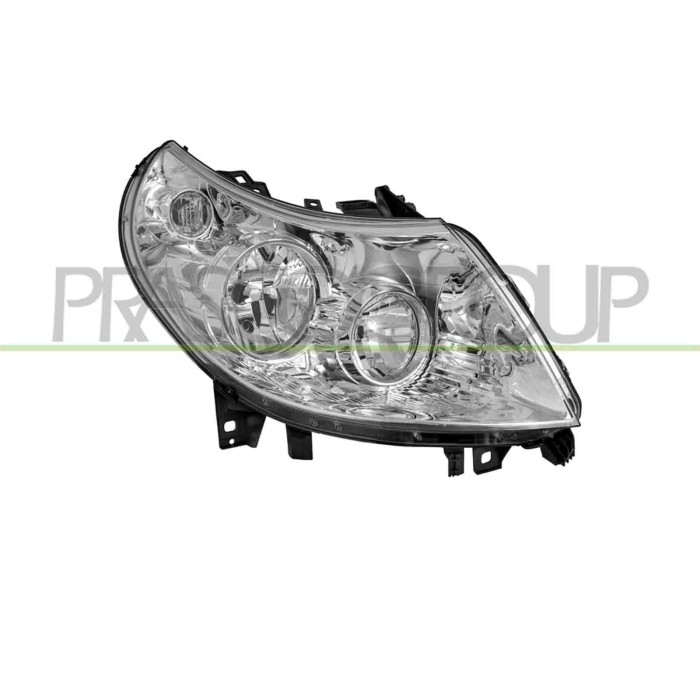 DX_SCRITTA_LOGO.jpg Proiettore Destro H1+H7 Elettrico Con Motore 7 Pins Versione A.L. Citroen Jumper Dal 2006 Al 2014 1606926880