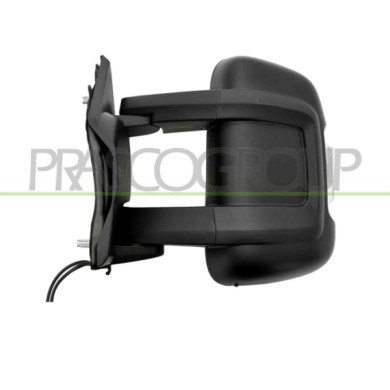 SX_SCRITTA_LOGO.jpg Retrovisore Sinistro Manuale Nero Con Fanale Bianco Con Sonda Convesso Braccio Medio 4 Pins Citroen Jumper 2