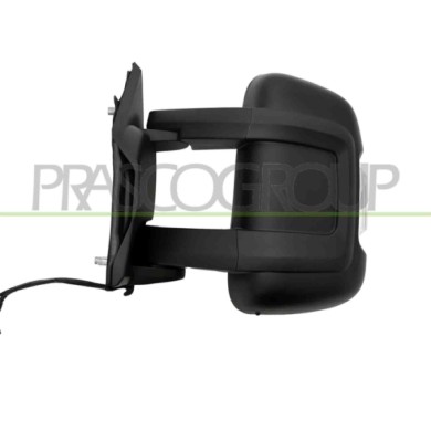 SX_SCRITTA_LOGO.jpg Retrovisore Sinistro Elettrico Nero Termico Fanale Bianco Sonda Braccio Medio 10 Pins Citroen Jumper 2006-20