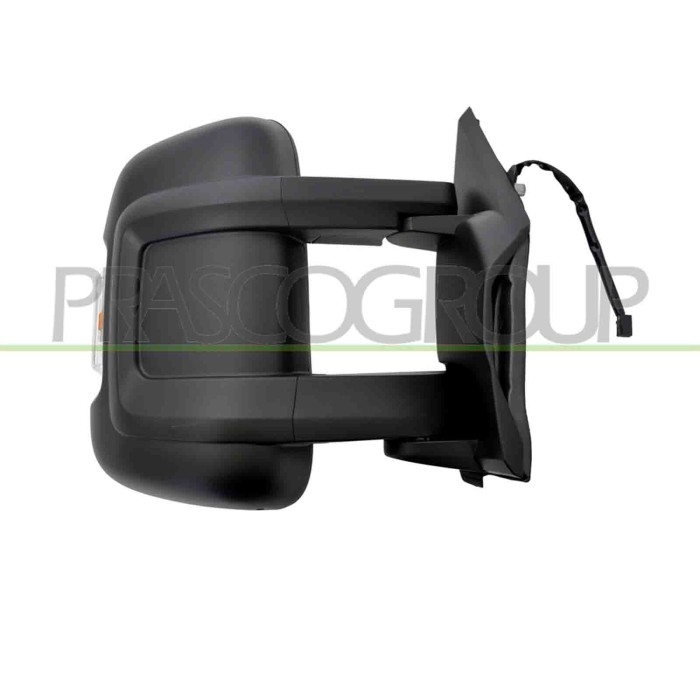 DX_SCRITTA_LOGO.jpg Retrovisore Destro Elettrico Nero Termico Con Fanale Arancio Convesso Braccio Medio 8 Pins Citroen Jumper 20