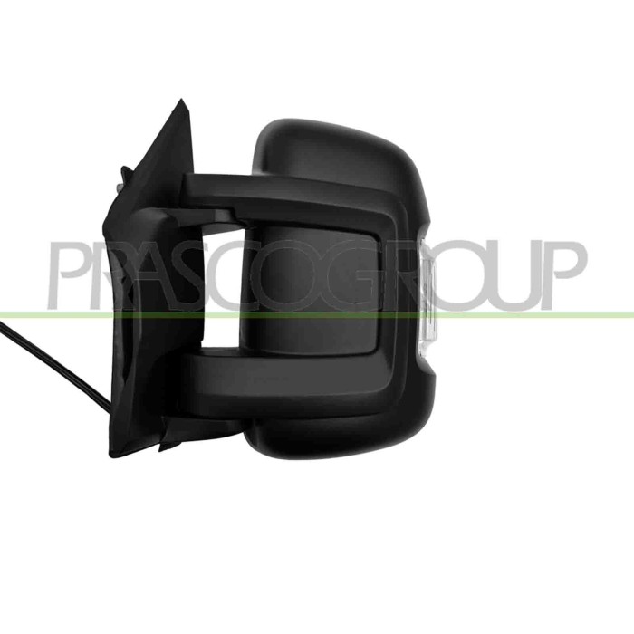 SX_SCRITTA_LOGO.jpg Retrovisore Sinistro Elettrico Termico Chiudibile Fanale Lampadina 5W Braccio Corto 10 Pins Citroen Jumper 2
