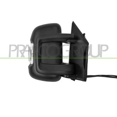DX_SCRITTA_LOGO.jpg Retrovisore Destro Elettrico Termico Chiudibile Fanale Lampadina 16W Blis Braccio Corto 13 Pins Citroen Jump