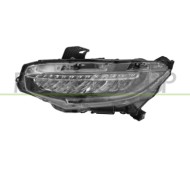 Proiettore Sinistro Elettrico Con Motore Con Luce Diurna Led Honda Civic (X Fc) 4 Porte Dal 2017 Al 2022 33150Teth11