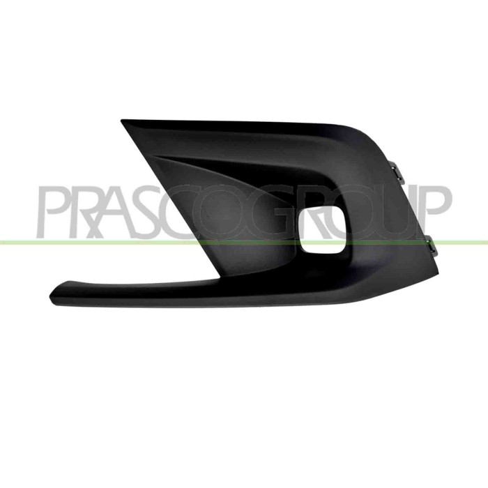 SX_SCRITTA_LOGO.jpg Griglia Sinistra Paraurti Anteriore Nera Goffrata Con Sede Fendinebbia Honda Civic (Xi Fe) 5 Porte Dal 2022 