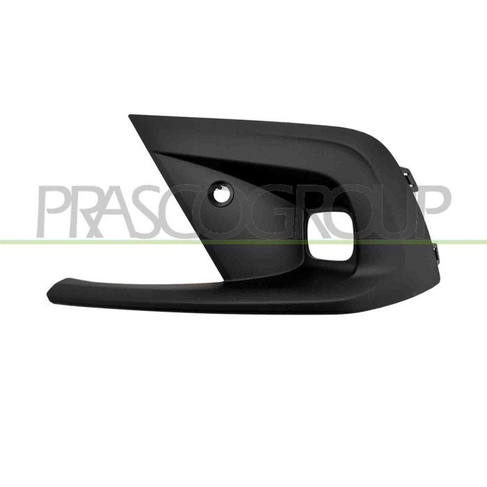 SX_SCRITTA_LOGO.jpg Griglia Sinistra Paraurti Anteriore Nera Goffrata Con Sede Fendi Con Foro Pdc+Supporto Honda Civic 5 Porte 2